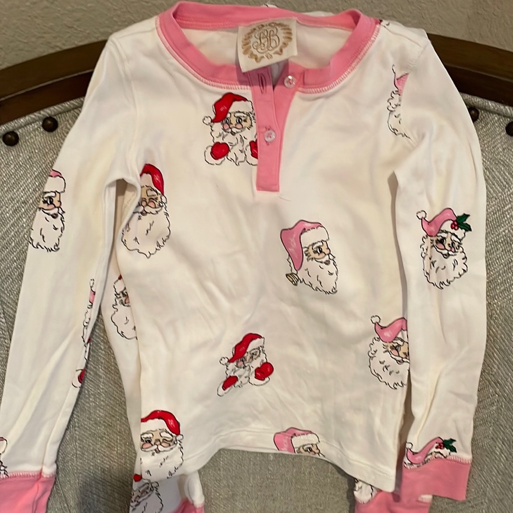 The Beaufort Bonnet Company Christmas Pajamas Size 3T